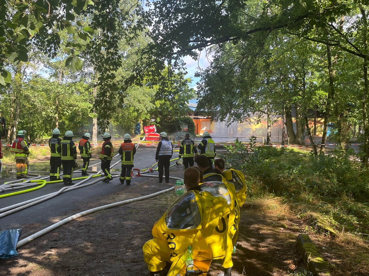 Gro Einsatz Im Badepark Wg Chlorgas Alarm