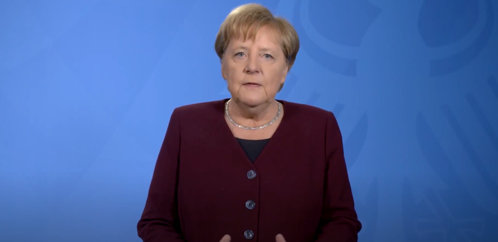 MERKEL Appell „Bitte bleiben Sie, wenn immer möglich, zu