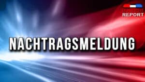 Nachtragsmeldung zum schweren Verkehrsunfall auf der L98 bei Düngenheim