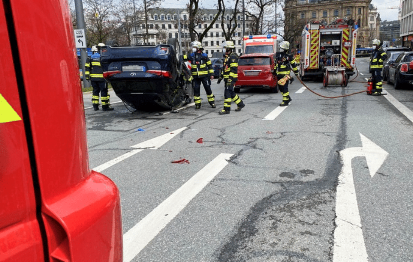 Unfall Stachus München