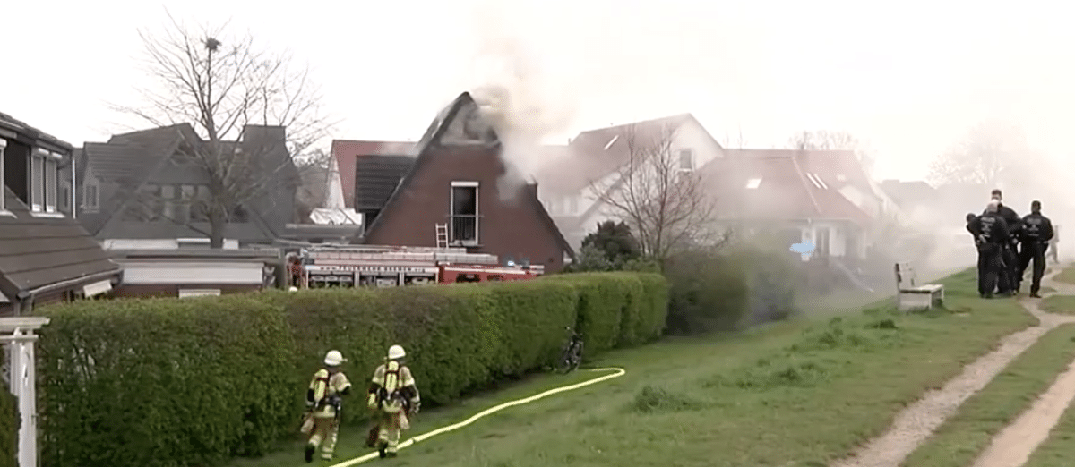 Feuer in Bremen