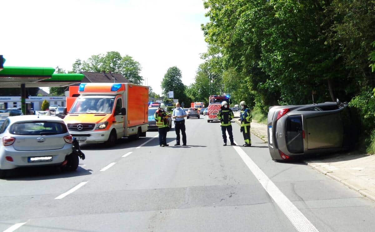 Verkehrsunfall zweier Seniorinnen (65J & 61J)