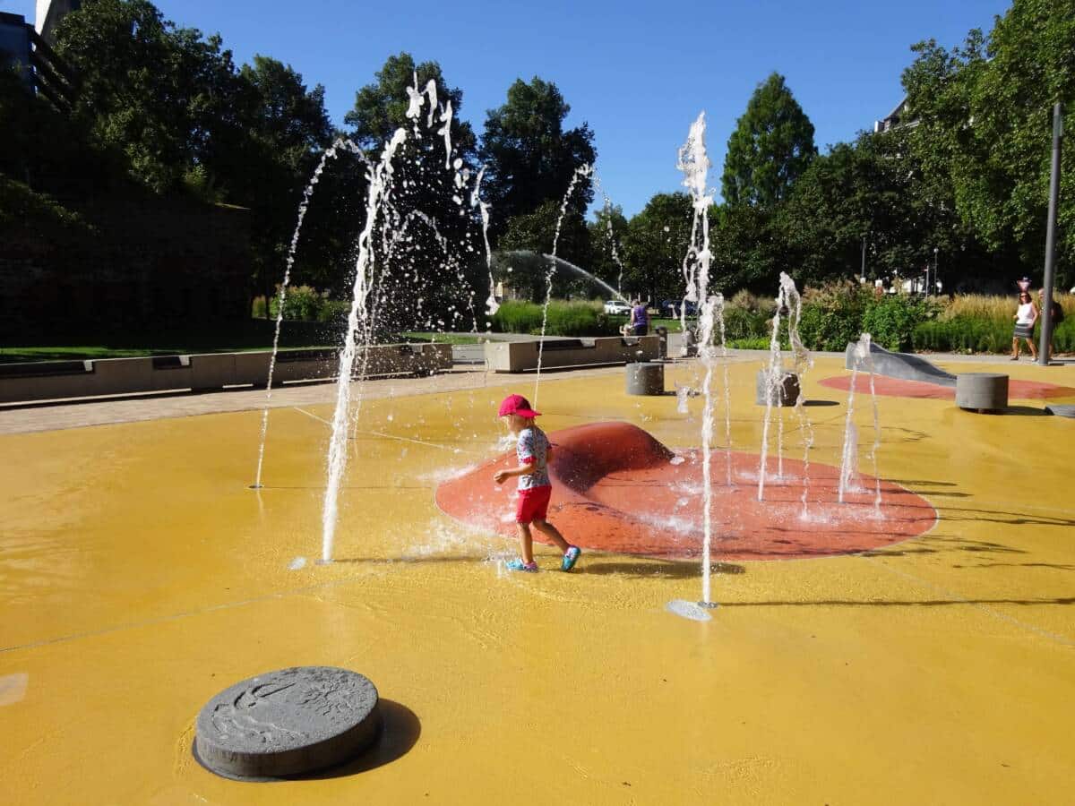 Wasserspielplatz
