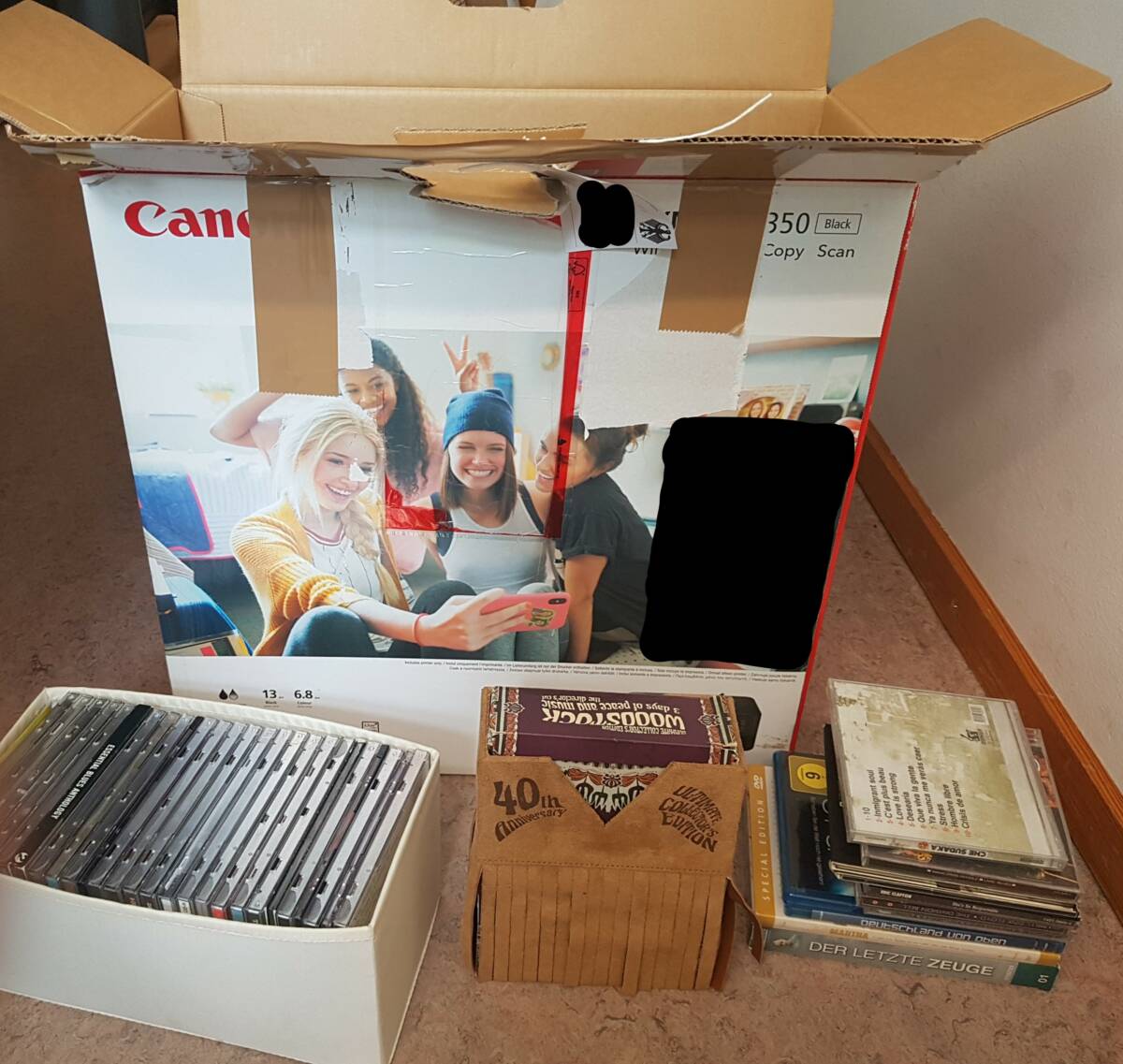 Eigentümer von über 120 CDs und DVDs gesucht