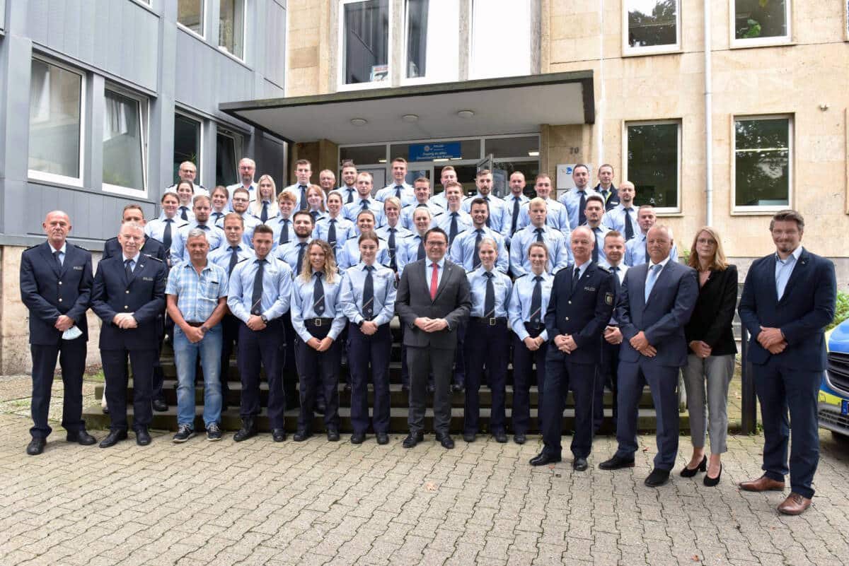 Verstärkung für die Polizei