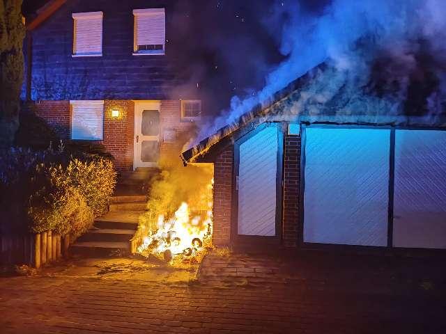 Feuer in Buxtehude