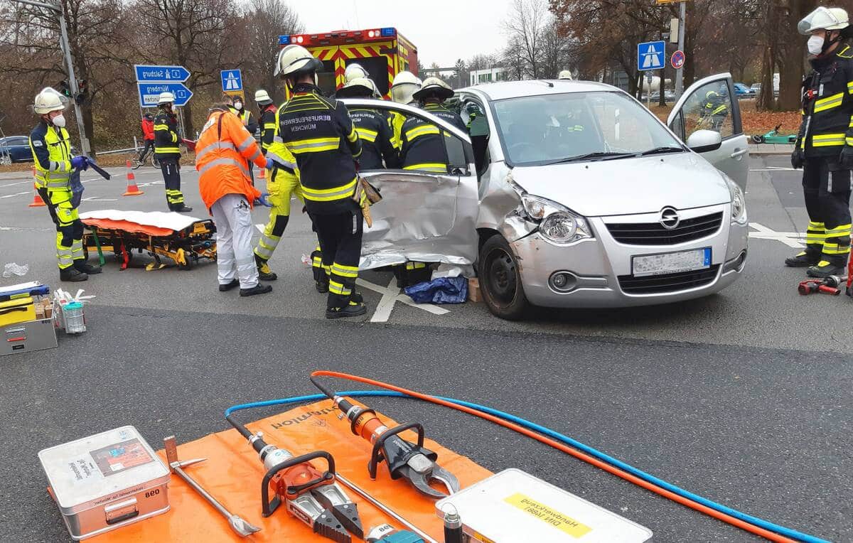 Unfall auf Alarmfahrt