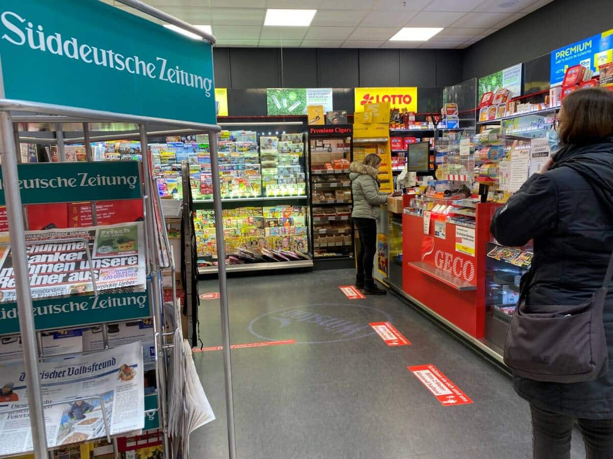 Geschäft Kaufland Passage