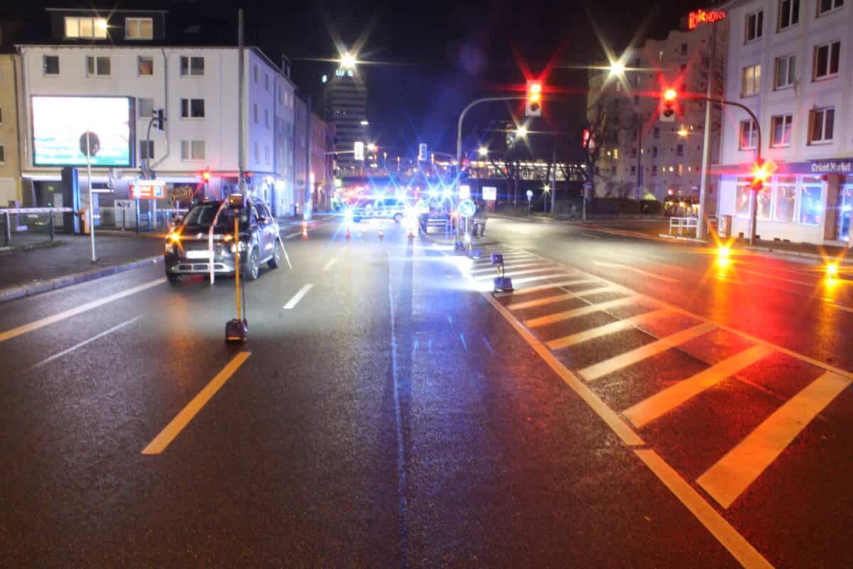 Verkehrsunfall Universitätsstraße