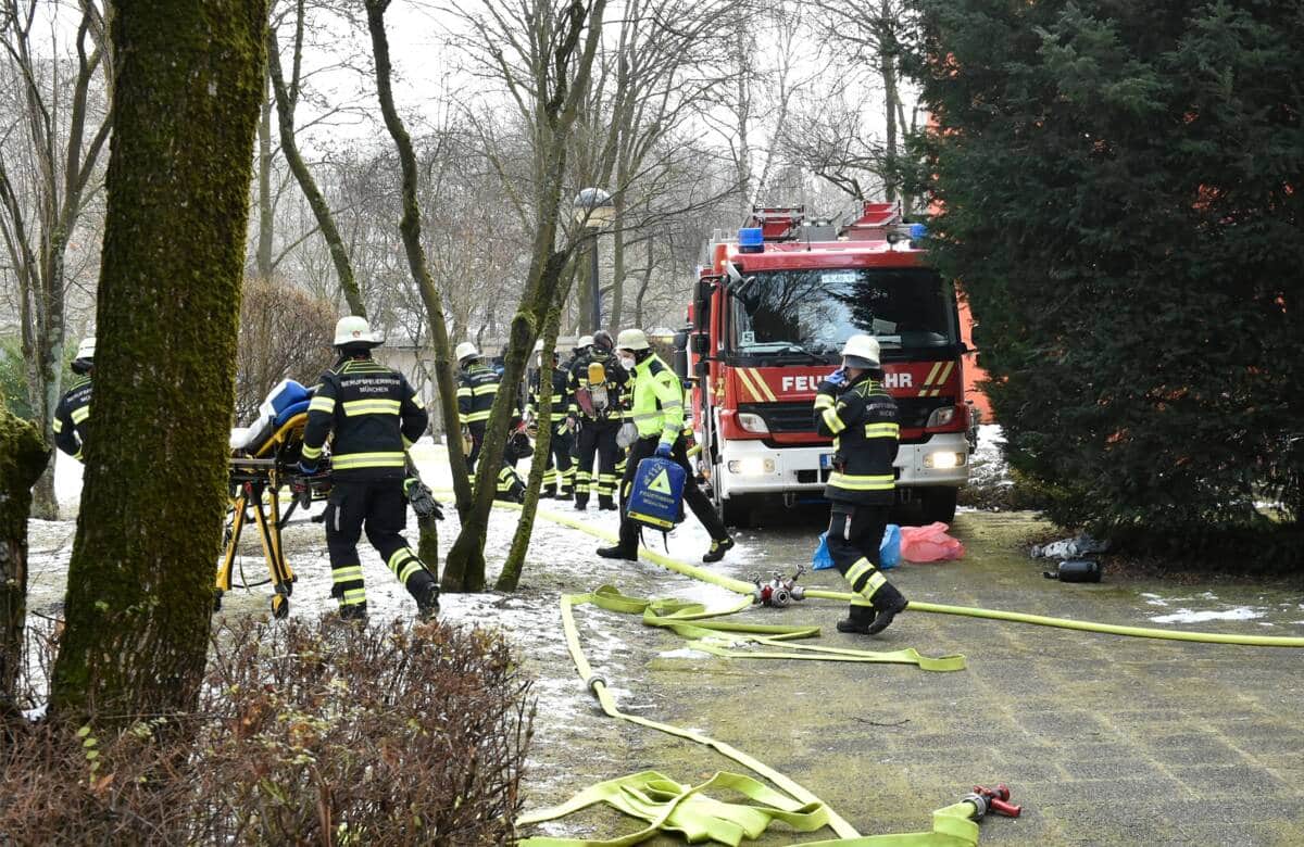Einsatzfoto Berufsfeuerwehr München