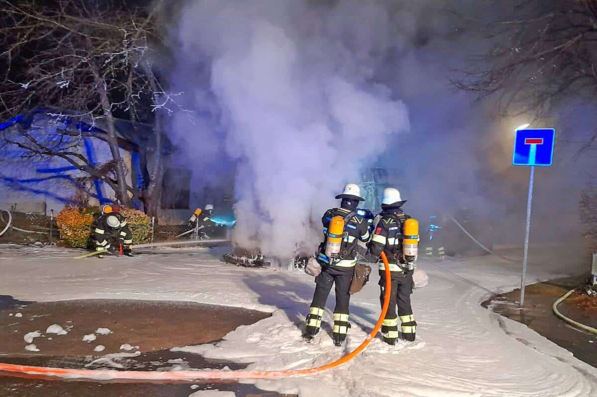 Sprinter im Vollbrand (Kleinhadern)