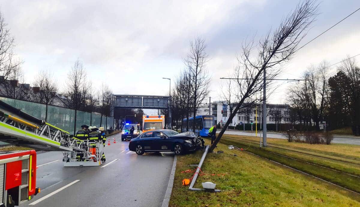 Einsatzfoto Berufsfeuerwehr München.