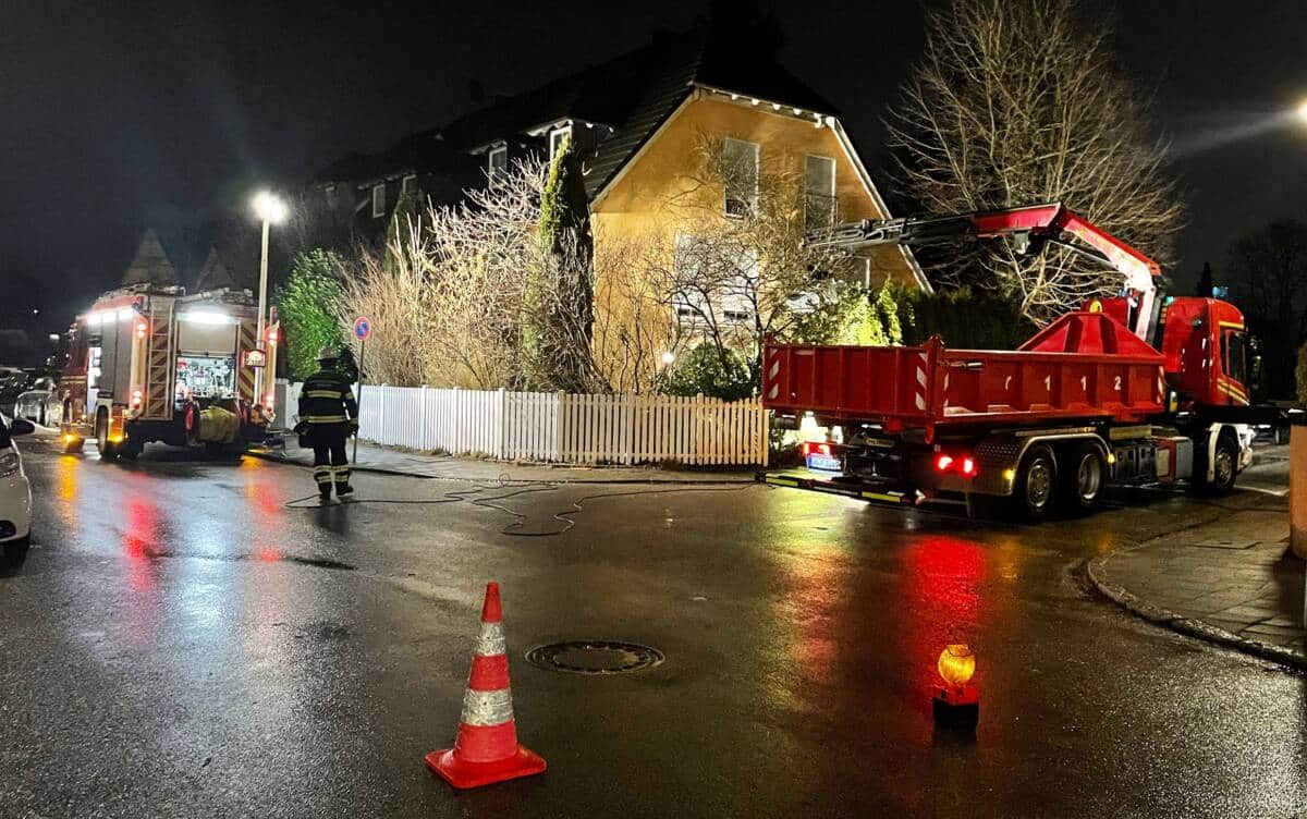 München: Sturmtief “Roxana” beschäftigt die Feuerwehr