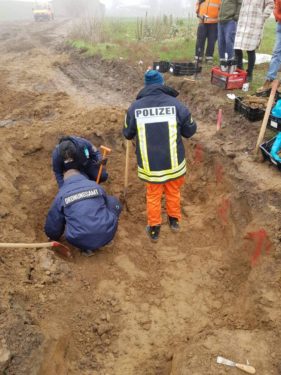 Übersichtsaufnahme Fundstelle