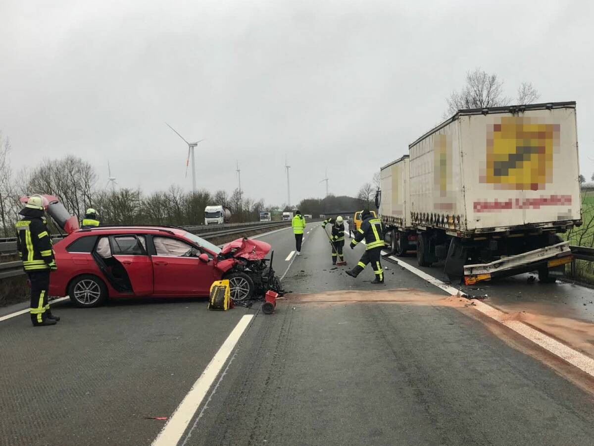 Unfall A44 FR Dortmund