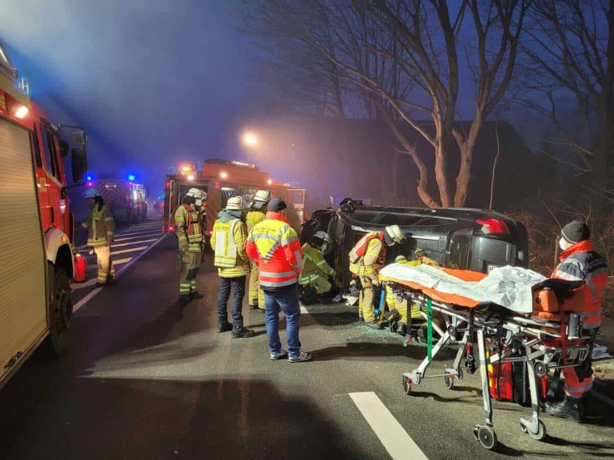 Rettungsarbeiten Stade