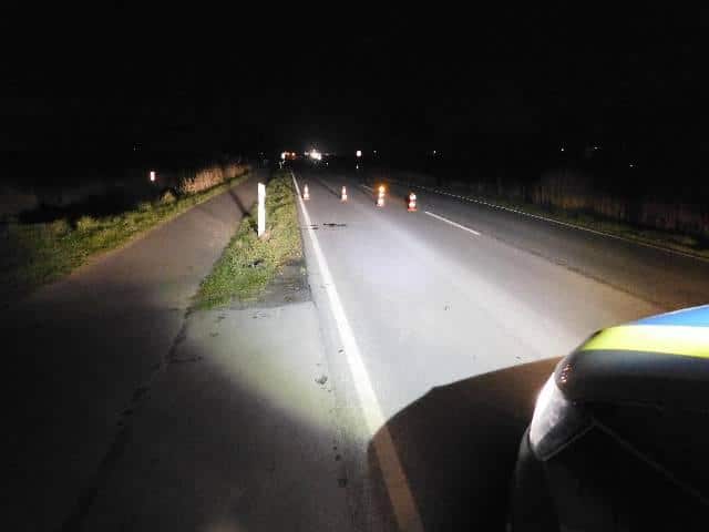 Unfallstelle B495