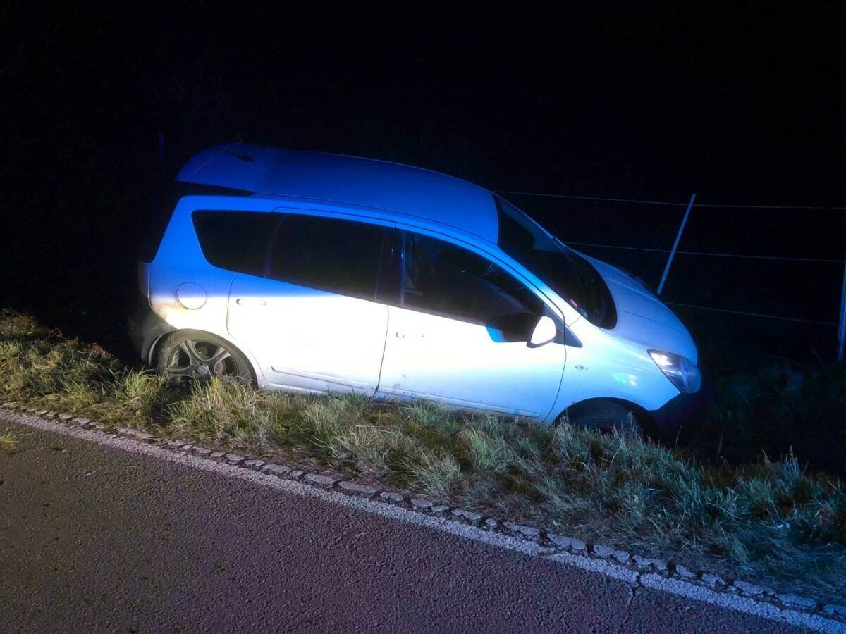 Unfallbeteiligtes Fahrzeug