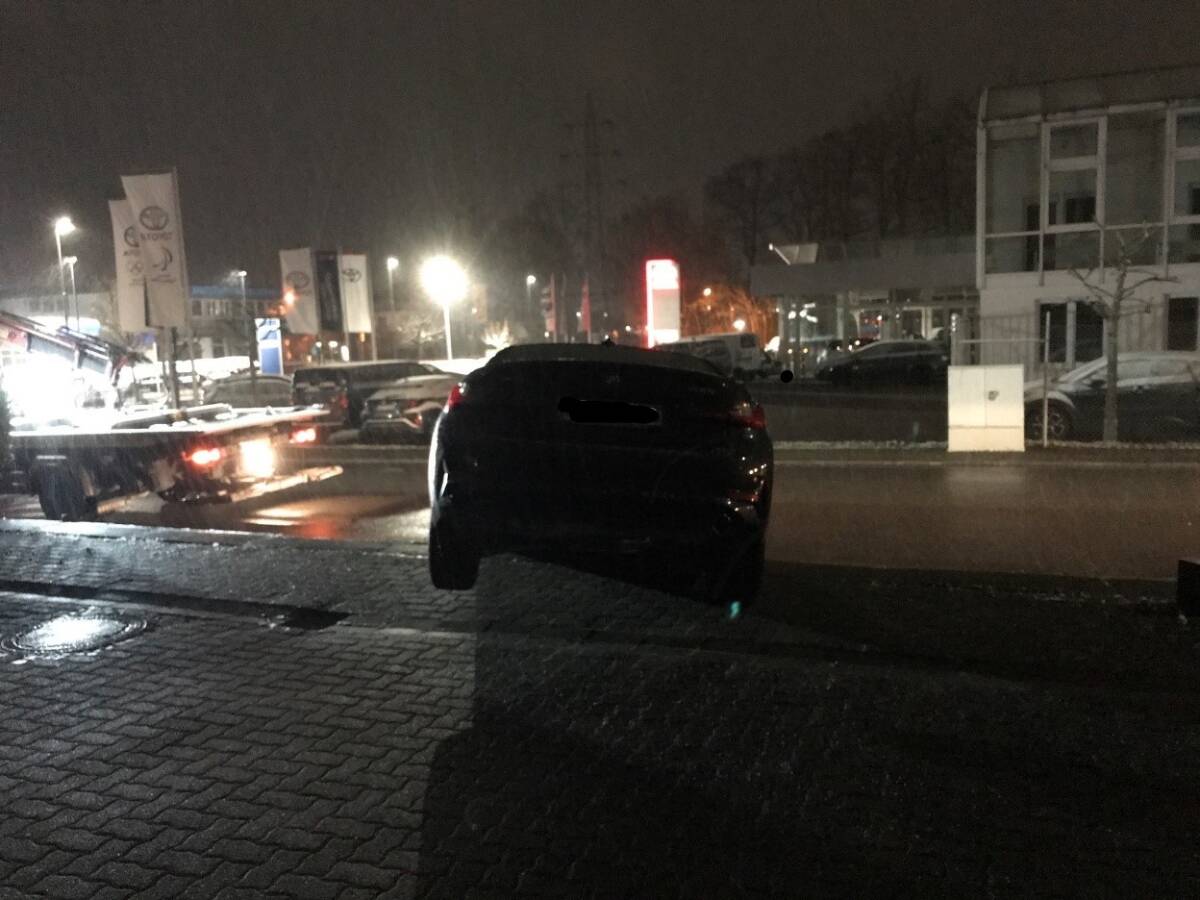 Kurioser Verkehrsunfall