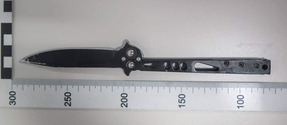 Sichergestellte Gegenstände der EG See.