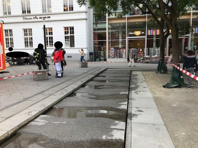Wasserlauf am Kornmarkt