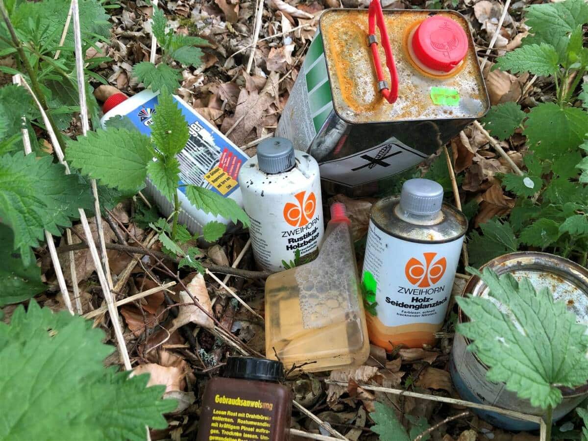 Gefährlicher Abfall in Rieden