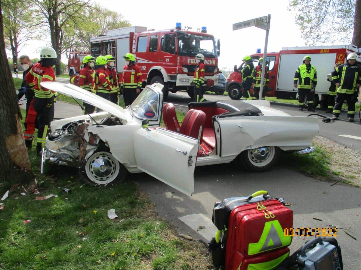 Unfallstelle Issendorf