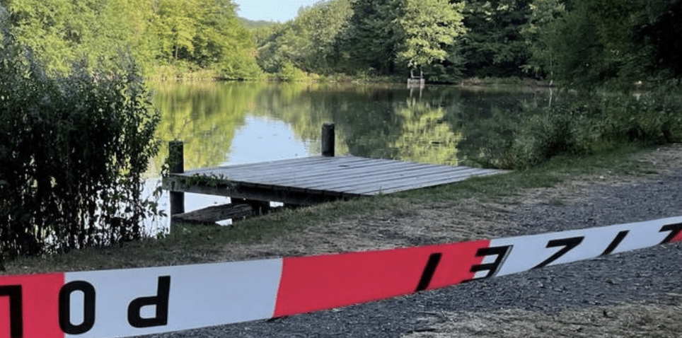 Weiher Westerwald Baby tot