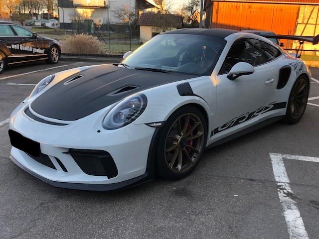 Entwendeter Porsche 911 GT3 RS