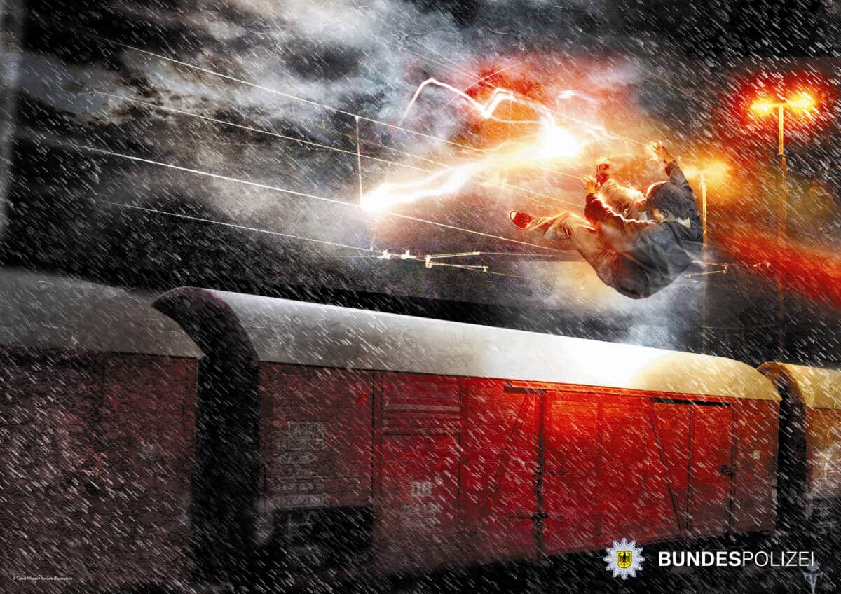 Symbolbild_Bundespolizei_Stromschlag