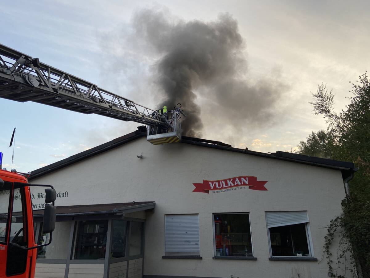 Brand Schützenhalle