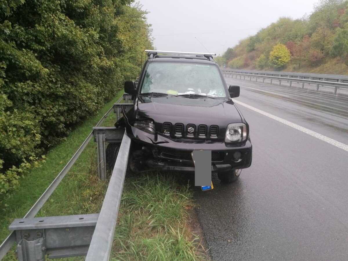 eines der illegal überholten Fahrzeuge