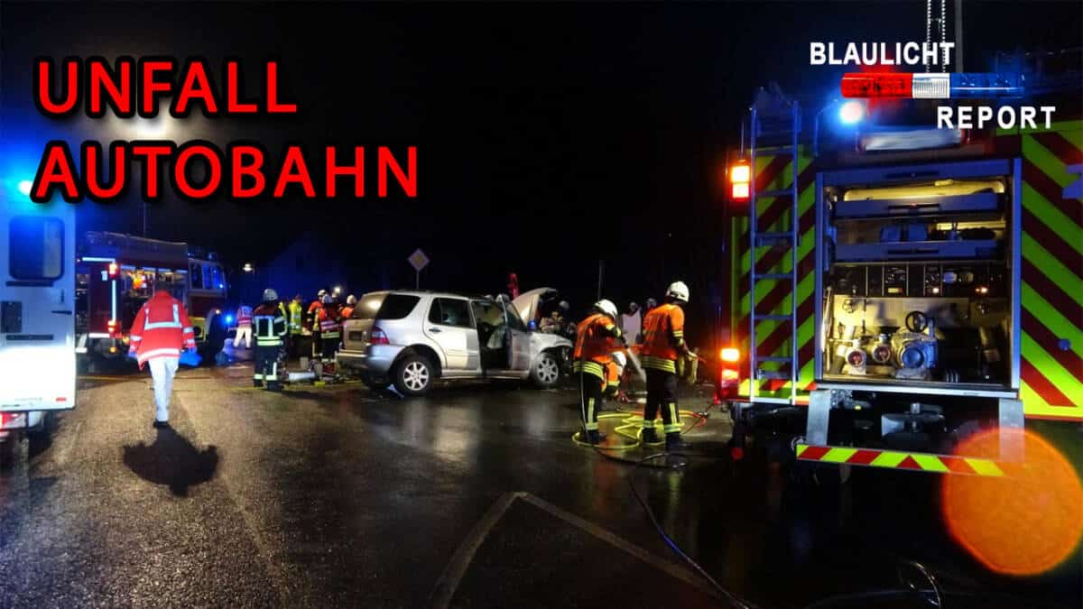 UNFALL AUTOBAHN