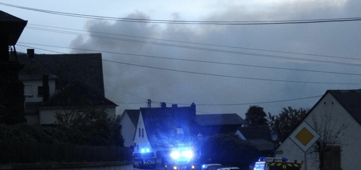 Feuer Brand in Salz