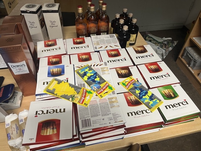 Schokolade und Alkohol