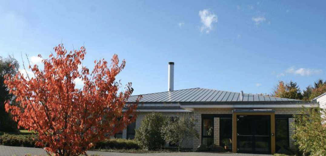 Krematorium leichenhalle