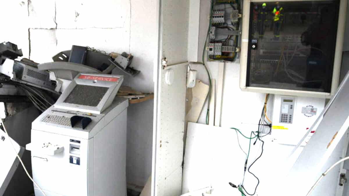 Sprengung - Geldautomat -EC Automat
