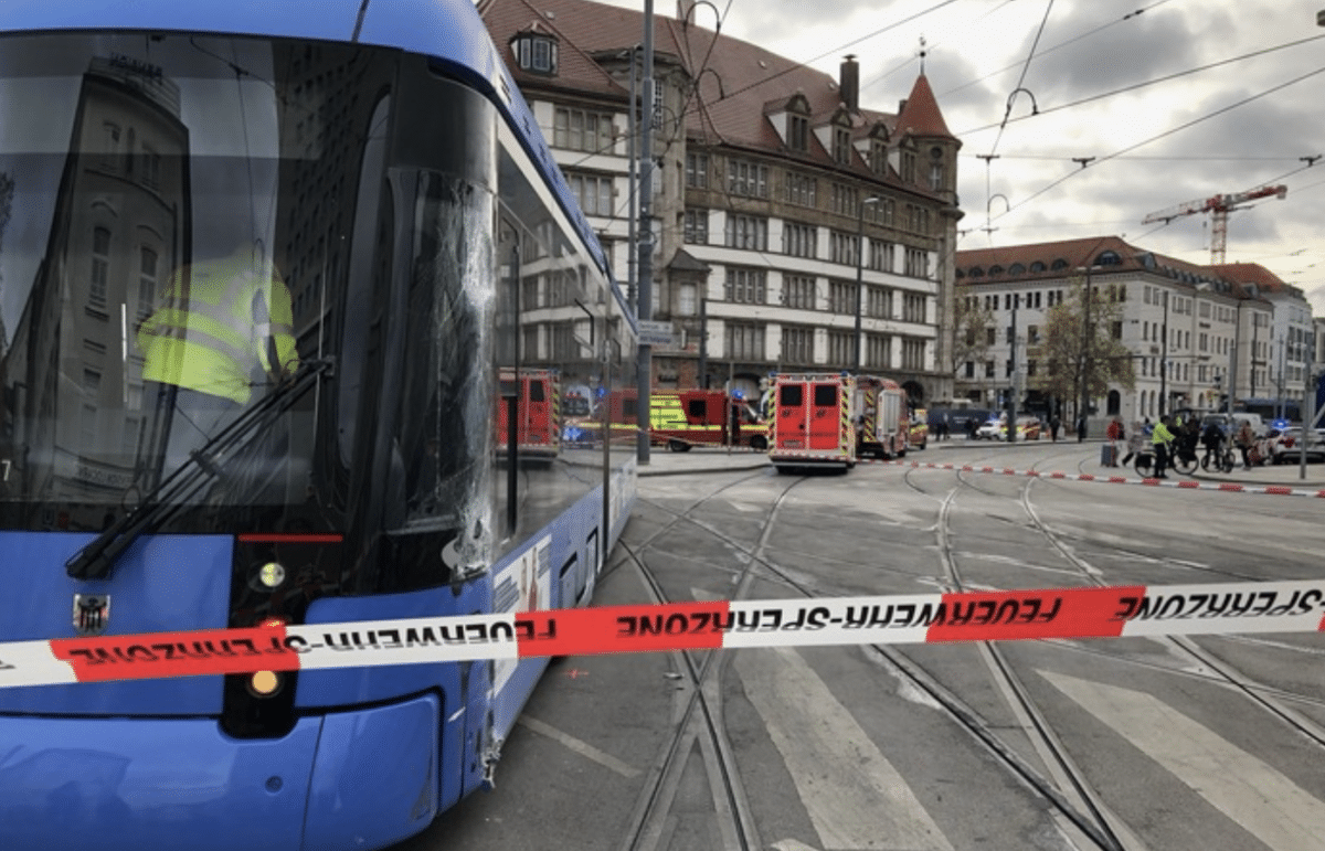 Tram Unfall
