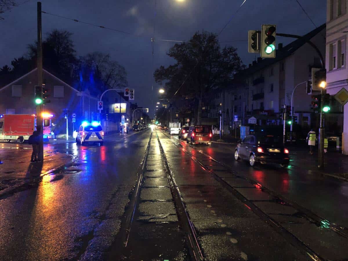 Unfall Hattinger Straße