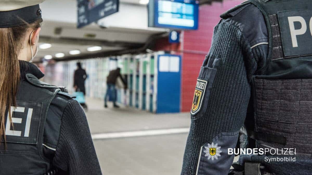 Bundespolizisten am Münchner Ostbahnhof