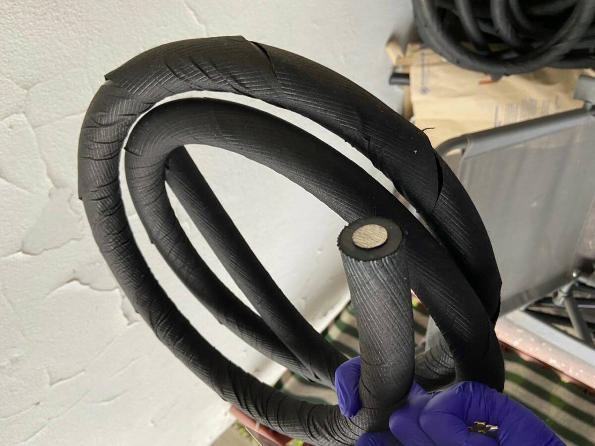 sichergestellte Kabel