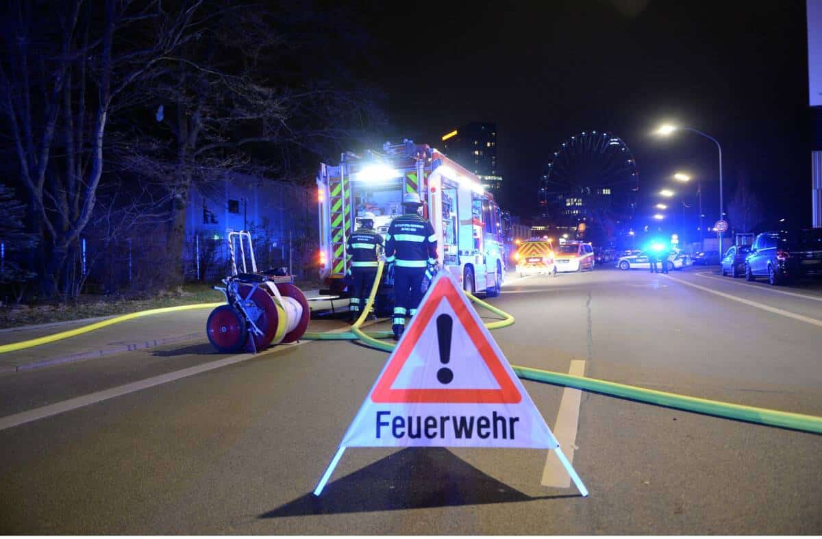 Einsatzfoto Berufsfeuerwehr München