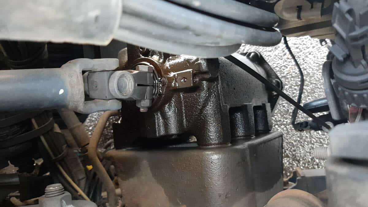 erheblicher Ölverlust an Lenkgetriebe