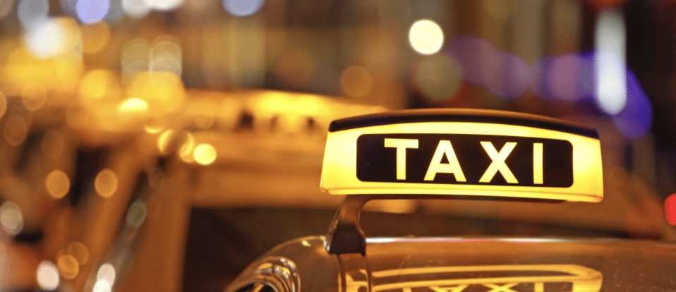 Taxifahrt