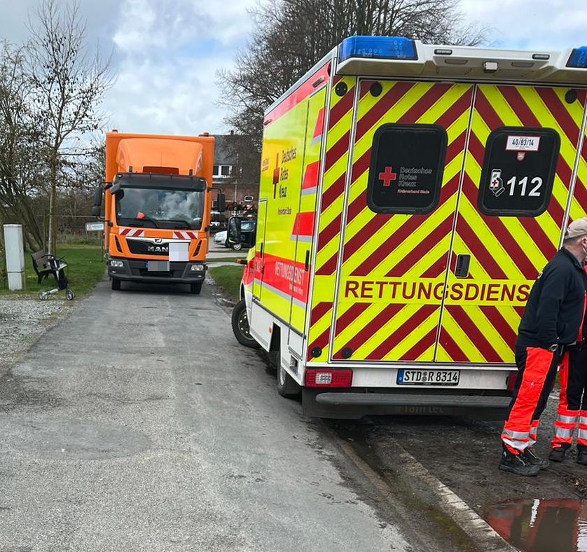 Unfallstelle Krankenhausweg