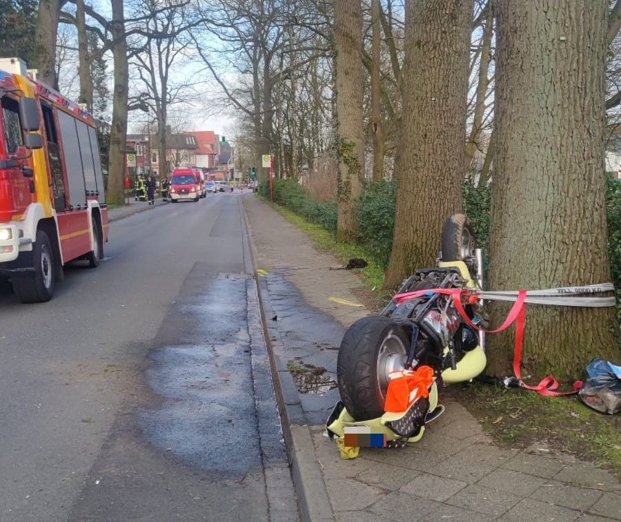 Unfallstelle Buxtehude