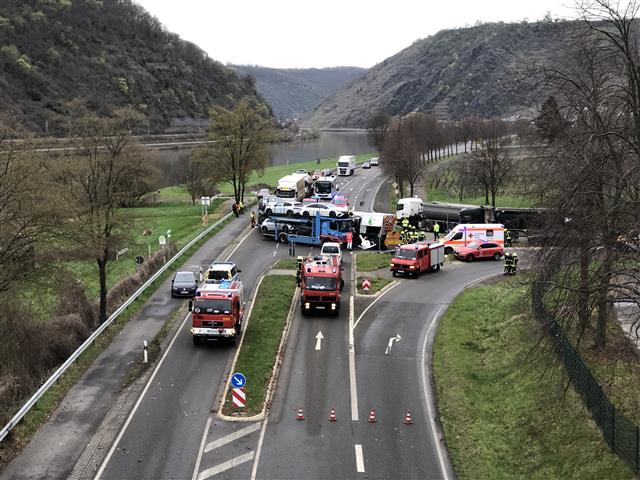 Übersicht der Unfallstelle