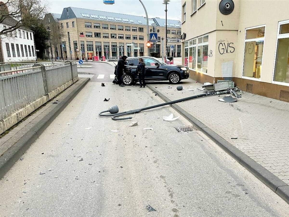Unfallstelle Gerty-Spies-Straße / Viehmarkt