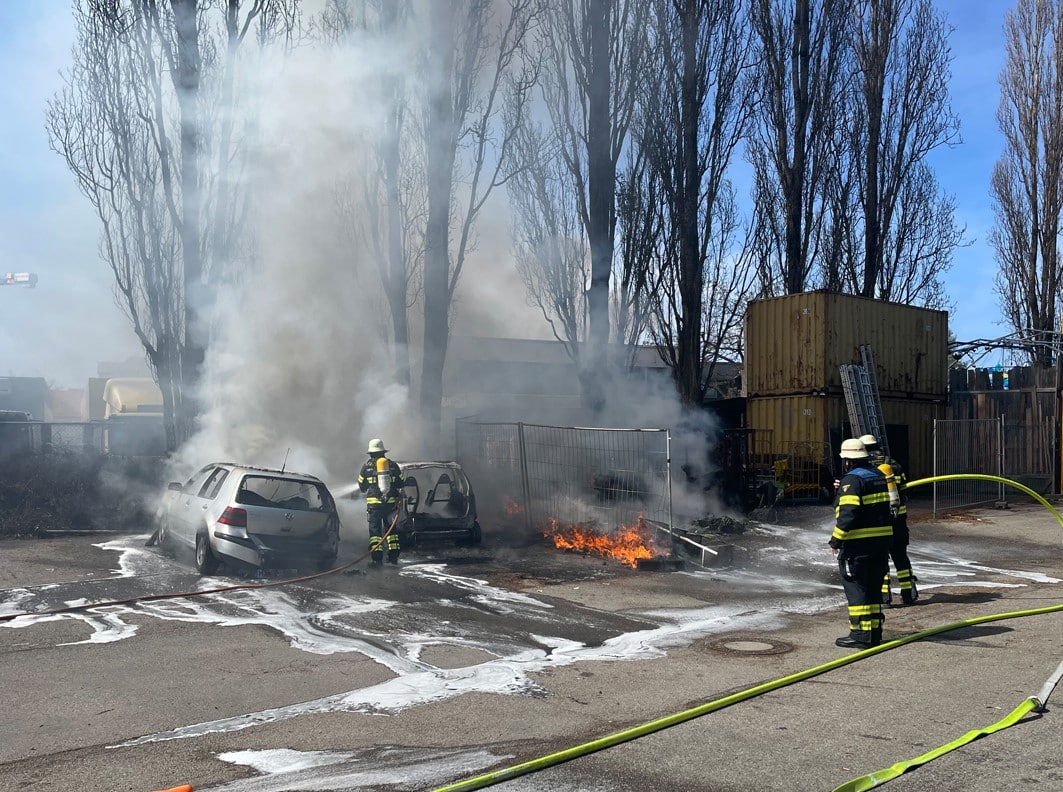 Einsatzfoto: Berufsfeuerwehr München