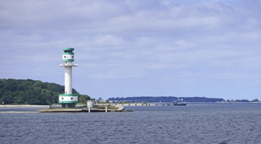 Kiel Förde Wasser Leuchtturm